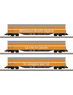 Swiss Postal System sliding wall wagons Ep VI Z