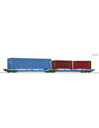 Articulated double-pocket wagon T3000e NACCO Ep VI HO