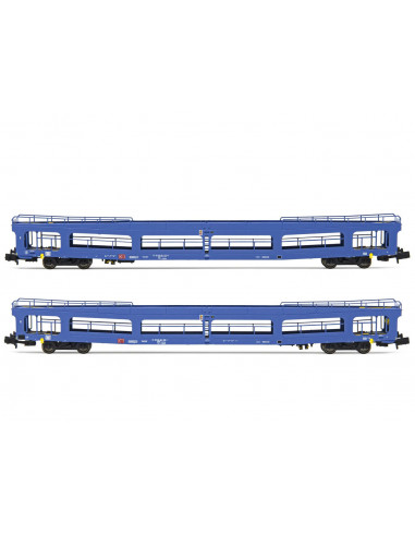 Freight car set car transport car DDm DB AG Ep V