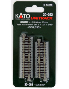 Ocho tramos via recta 33 y 38 mm N