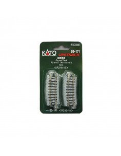 Cuatro tramos via Curva 216 mm 15º N