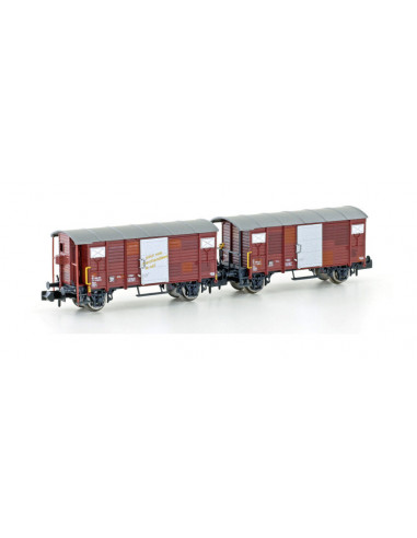 Closed wagons SBB K2 Ep IV N
