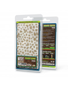 Static Grass Tufts 2 mm Winter White