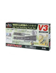 Kato Unitrack V3 Rail Yard Switching Track Set N