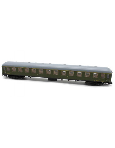 Coche 2ª Clase BB-8550 original Renfe verde PreUIC Ep III N