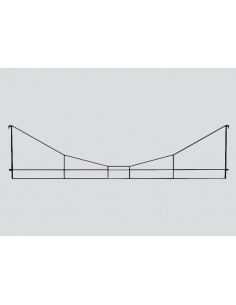Elemento transversal de catenaria para varias vías paralelas Z
