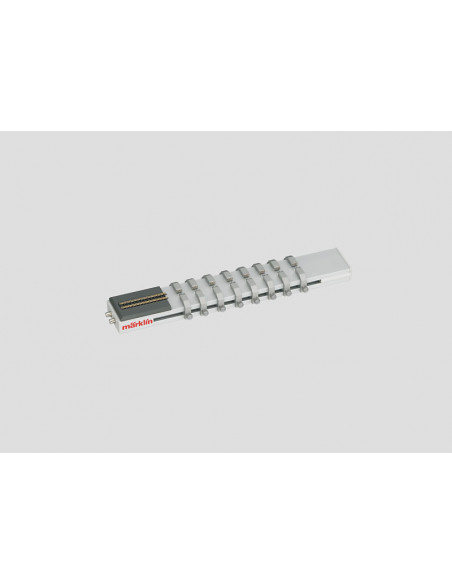 Roller Test Stand for Z Gauge with 8 Pairs of Roller Brackets