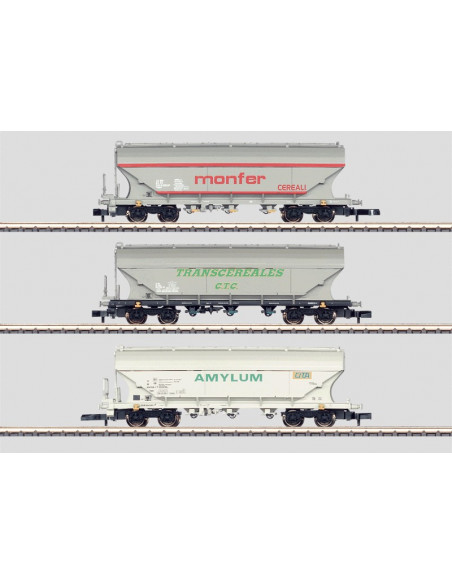 Set tolvas de cereales SNCF SNCB FS Ep IV Z