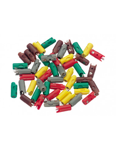 Pack de 100 clavijas de conexión eléctrica de nueva generación