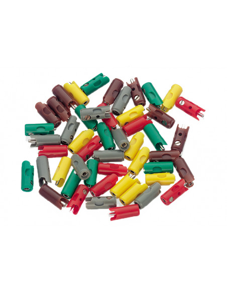 Pack de 100 clavijas de conexión eléctrica de nueva generación