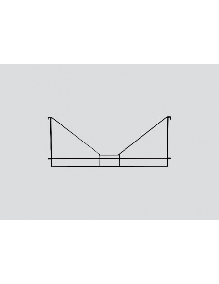 Elemento transversal de catenaria longitud de 72 mm Z