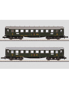 Passenger cars set SBB Ep II Z