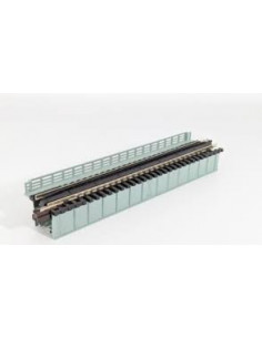 Kato 20-472 N Scale Curved Deck Girder Bridge Gray 481mm 19" Radius 15