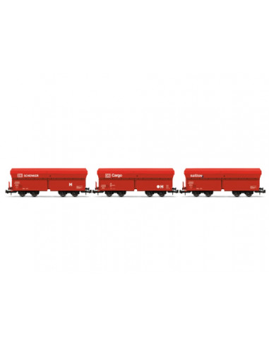 Set open wagons DB Cargo Shencker Railion Fals 175 Ep VI N