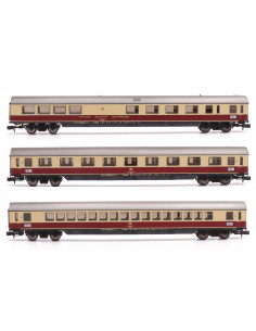 Set passenger cars TEE Bavaria DB Ep IV N