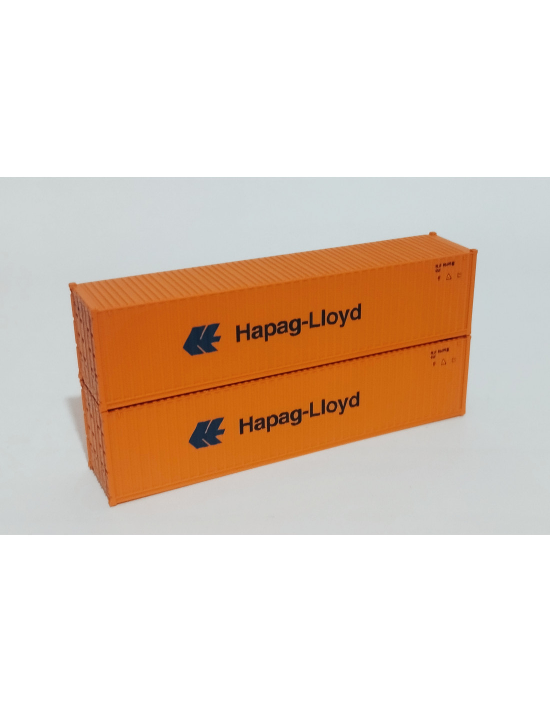Set 2 containers HAPAG-LLOYD 40 FT N
