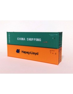 Set 2 containers HAPAG LLOYD y CHINA SHIPPING N