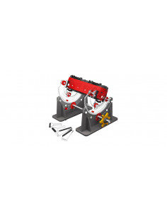 Rotating locomotive cradle