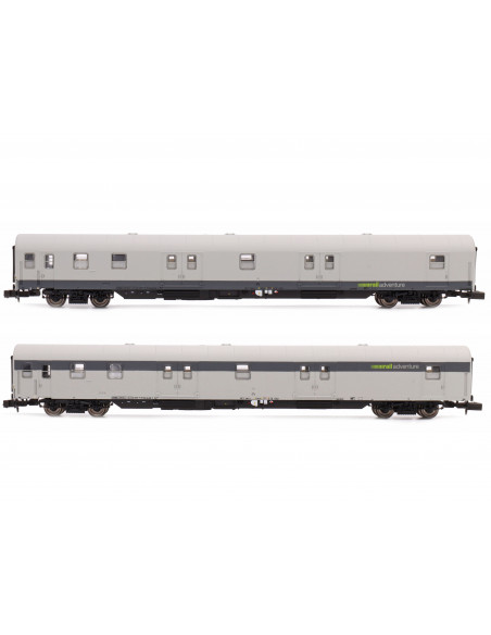 Freight car set 2 piece RailAdventure Ep VI coupling cars