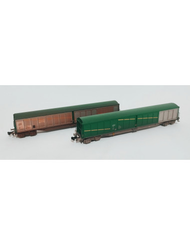 Renfe wagons JJPD Habiss weathered N