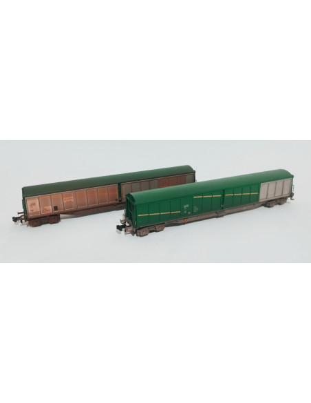 Renfe wagons JJPD Habiss weathered N