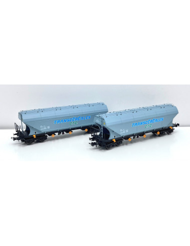 Set 2x Getreidewagen Transcereales CTC SNCF Ep V HO