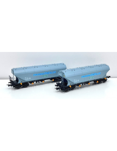 Set 2x Getreidewagen Transcereales CTC SNCF Ep V HO