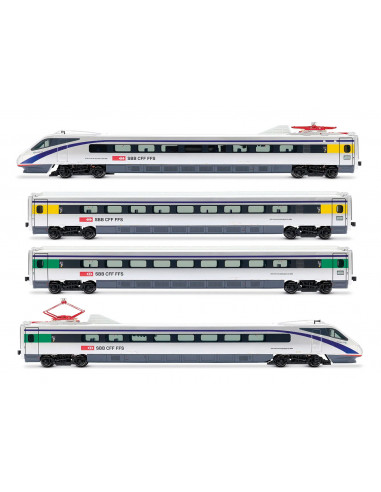 H0 4-tlg. Grundset ETR 470 SBB Ep VI H0