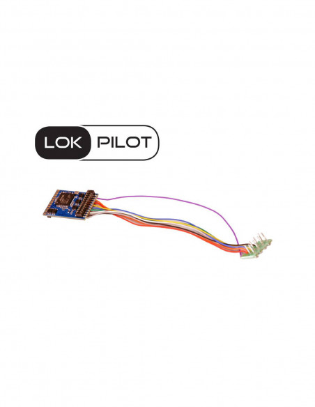 Decoder Lokpilot 0,8 standard 8 pins H0