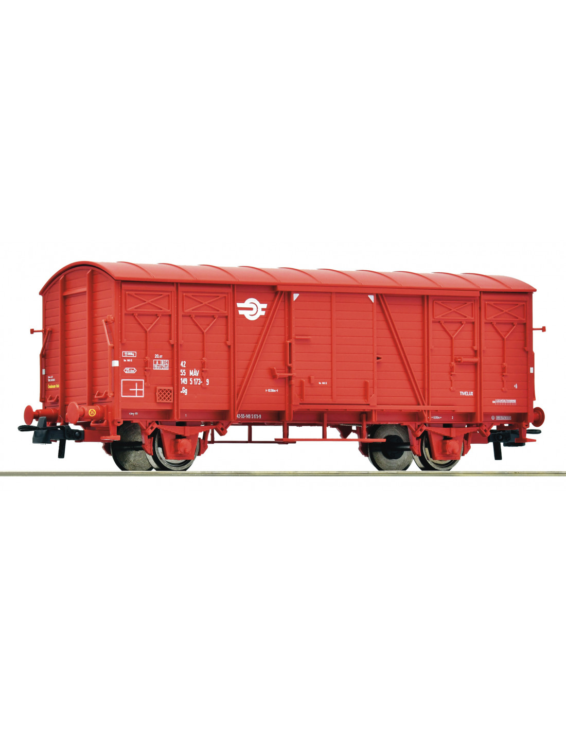 Covered goods wagon MAV Ep IV HO