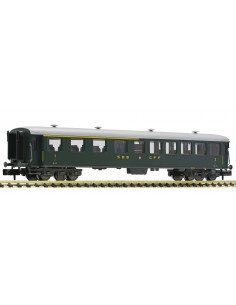 Coche de tren rápido de 1ª/2a clase tipo AB SBB Ep III N