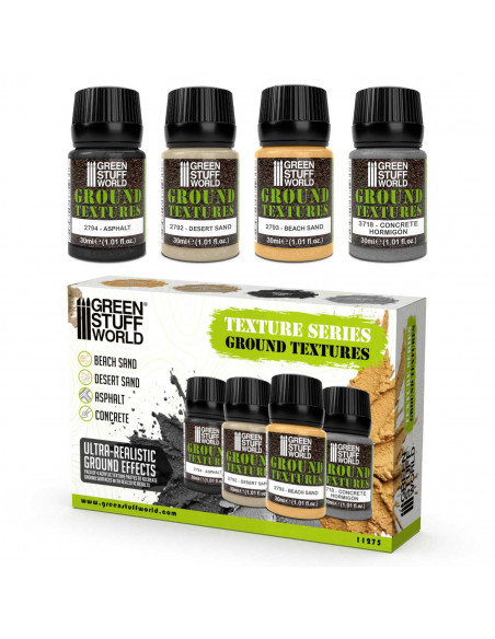 Ground textures set 30ml
