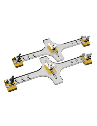 Set de 2 herramientas para sujección de vías flexibles escala N