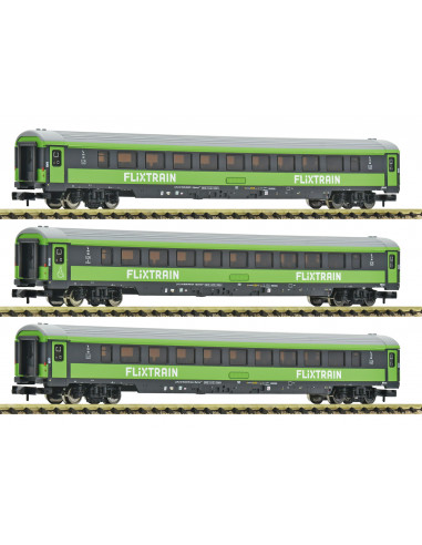 Set de 3 coches de viajeros FLIXTRAIN Ep VI N