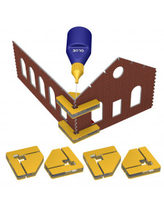Snap & Glue Magnetic Adjustable Clamps