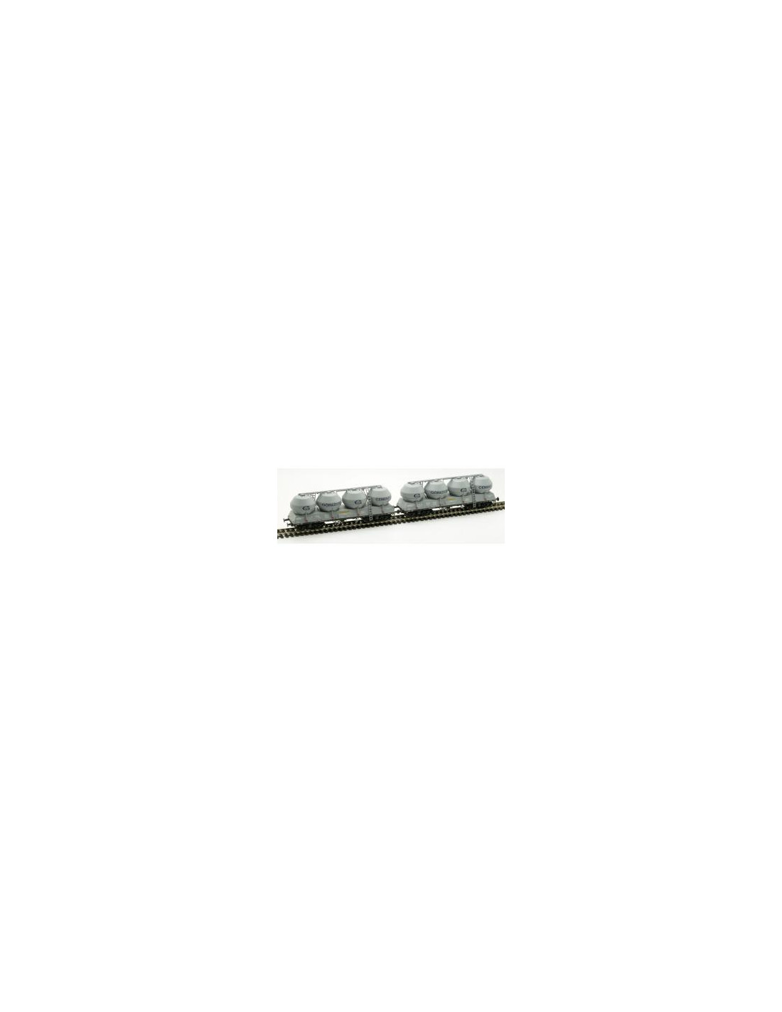 Cement silo wagons PKP Uacs GORAZDE Ep V H0