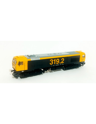 Diesel locomotiv Renfe 319 Taxi UNE de Traccion N