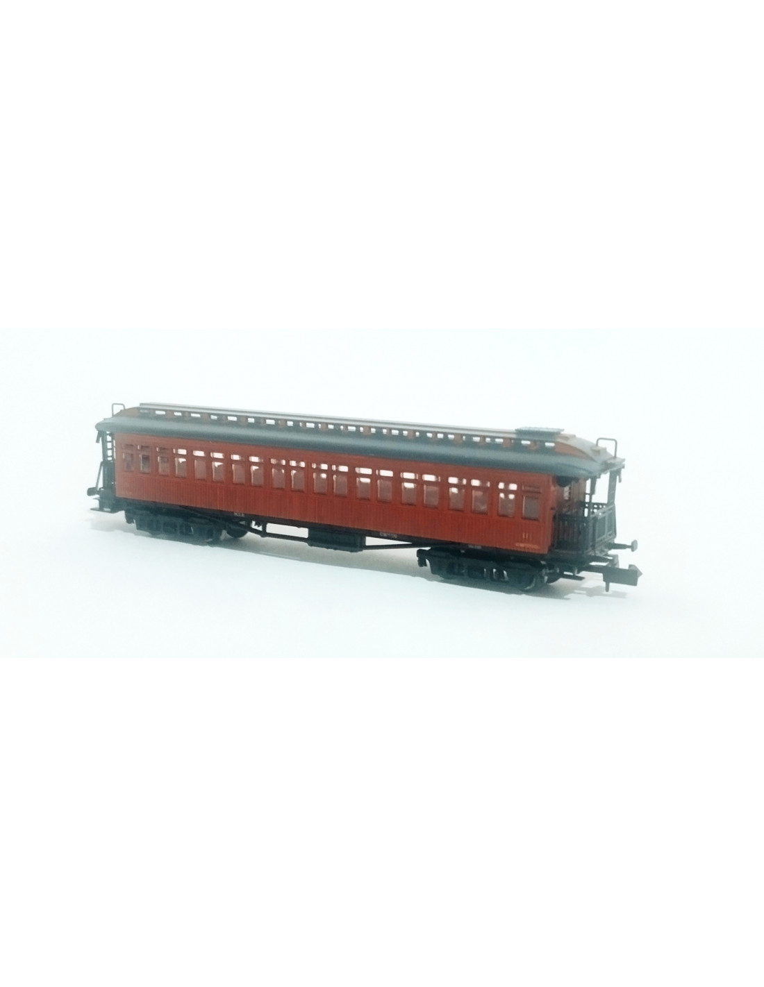 Passenger car 3º clase BB-2300 con linternón Ep III N