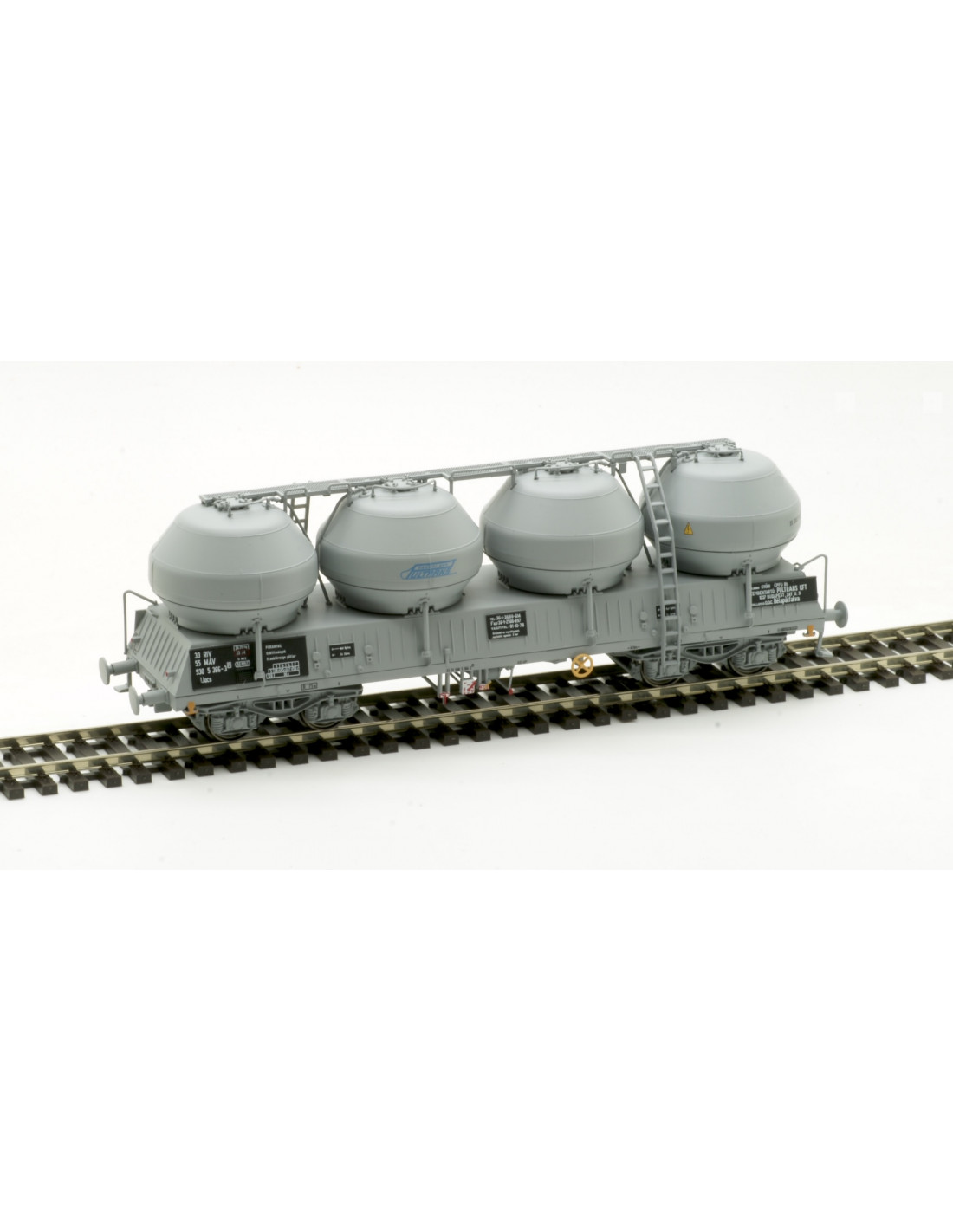 Silo cement wagon MAV Uacs Ep V H0