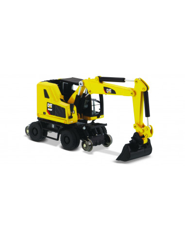 CAT M323F Rail Zweiwegebagger Cat gelb HO