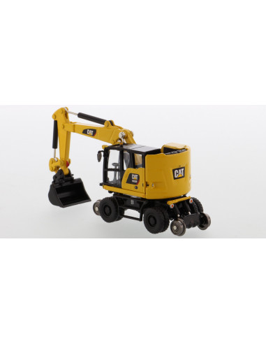 CAT M323F Rail Zweiwegebagger Cat gelb HO