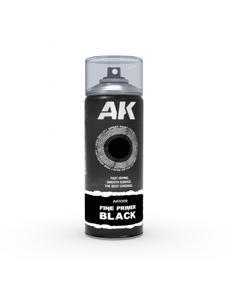 FINE PRIMER BLACK SPRAY