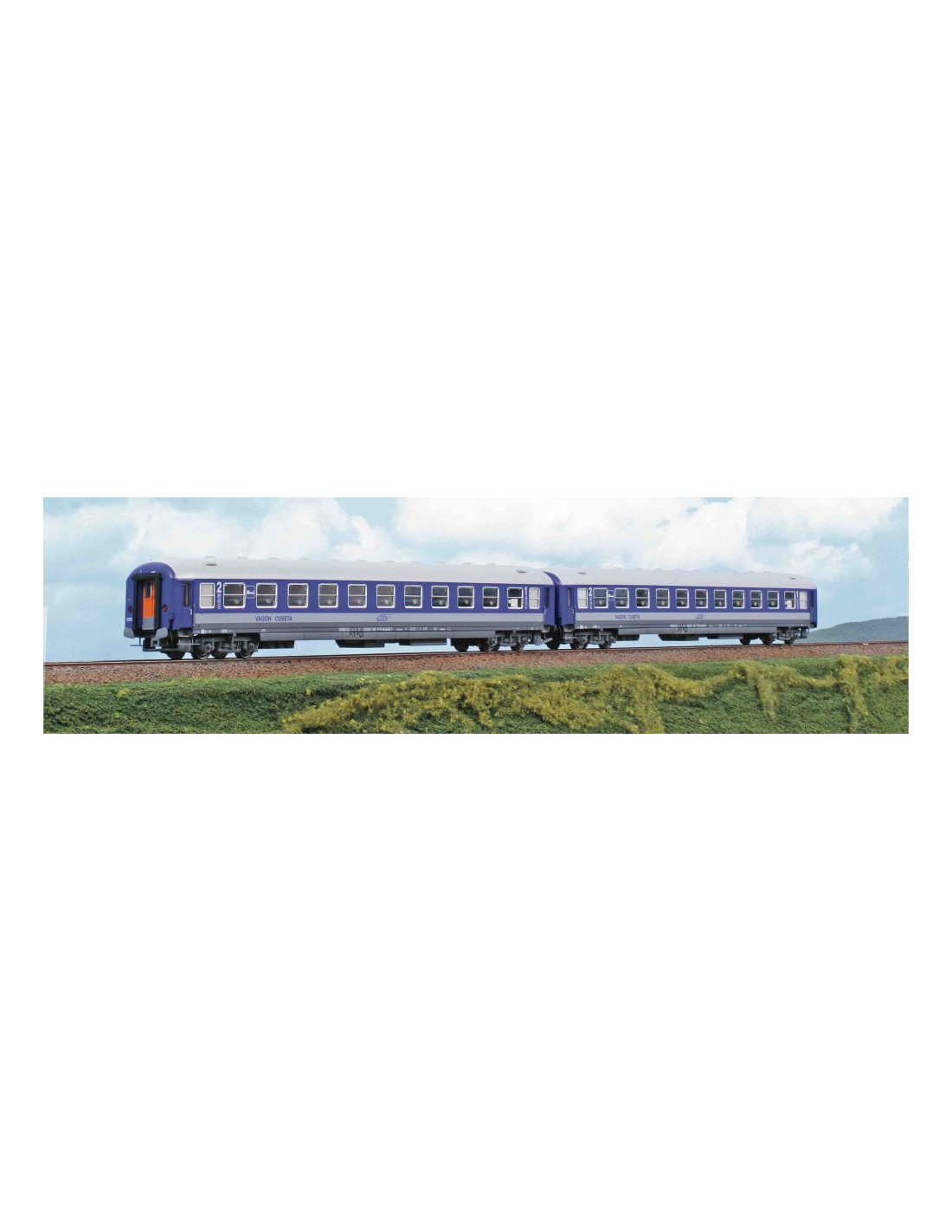 Passenger cars CFR AcBcmee serie 41-31 Ep VI H0