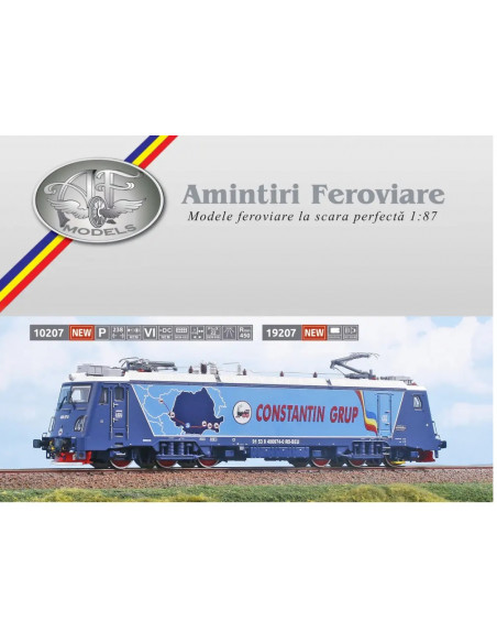 Electric locomotive Constantin Grup Transmotana Ep VI H0