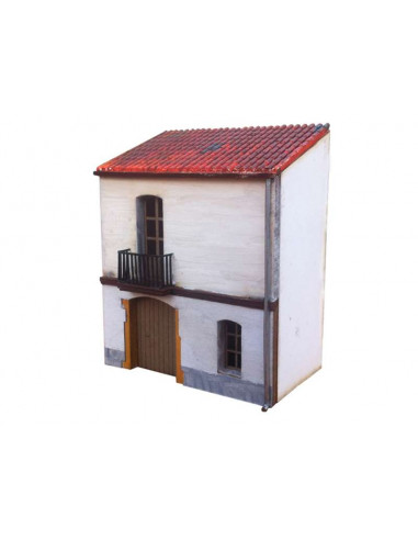 Fachada antigua casa de pueblo Calle Mayor 70 H0