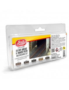 Depot Areas & Track Filth Weathering Set