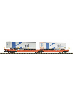 Vagón canguro doble articulado T3000e Wascosa Ep VI N