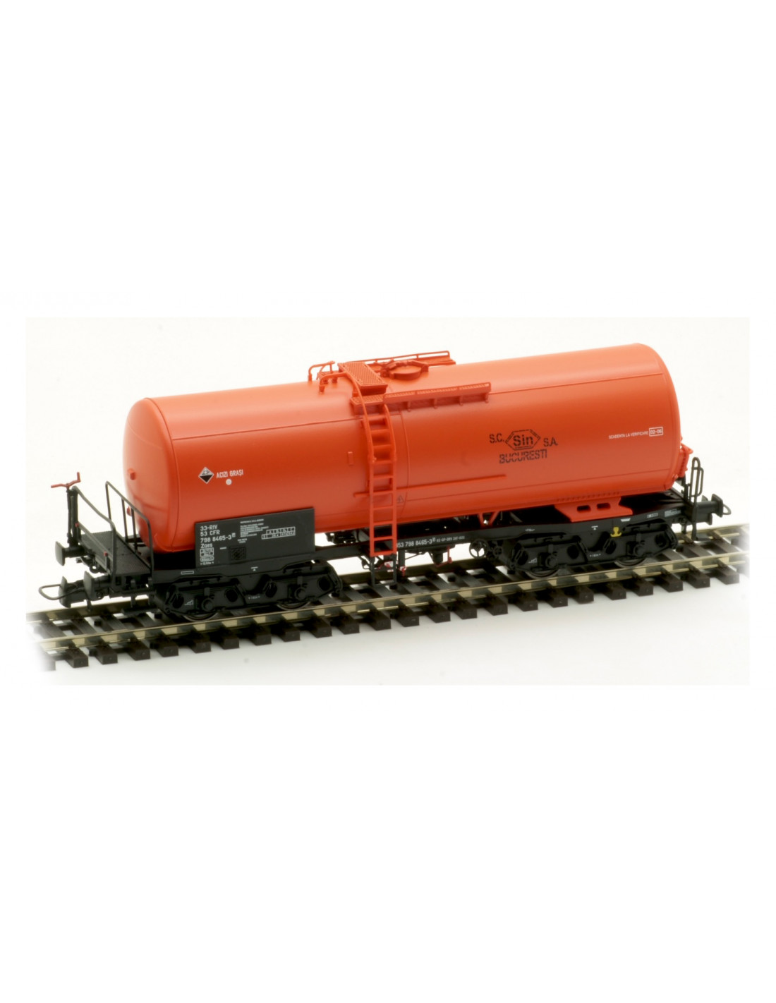 Tank wagon S.C. Sin S.A. BUCURESTI Ep VI H0