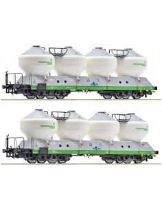 Set 2 vagones silo CD Ep VI H0