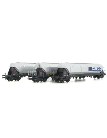 Silo wagons SBB Cargo Tagnpps Ep VI HO